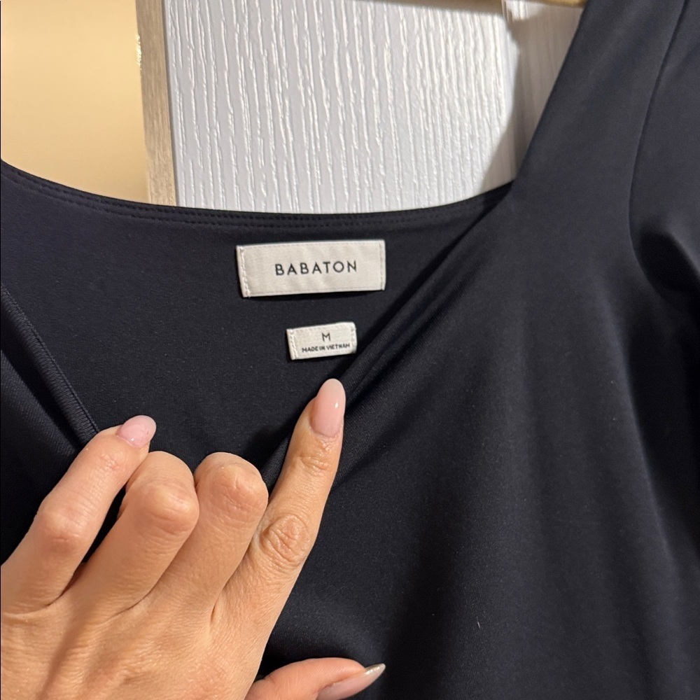 Babaton Black Long Sleeve Jumpsuit - Picture 3 of 5